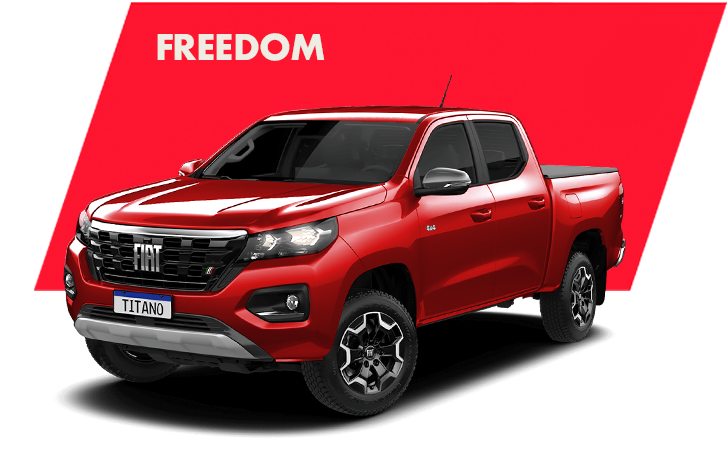 Fiat Titano freedom 4x4 rojo