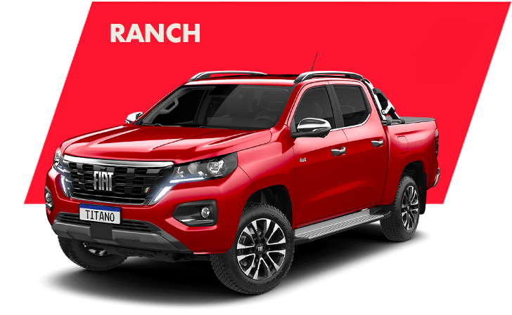 Fiat Titano ranch rojo
