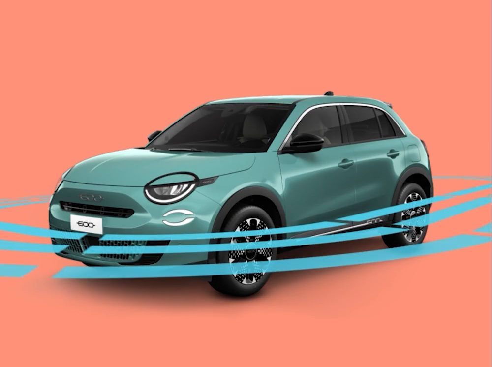 Fiat 600 Sensores de estacionamiento