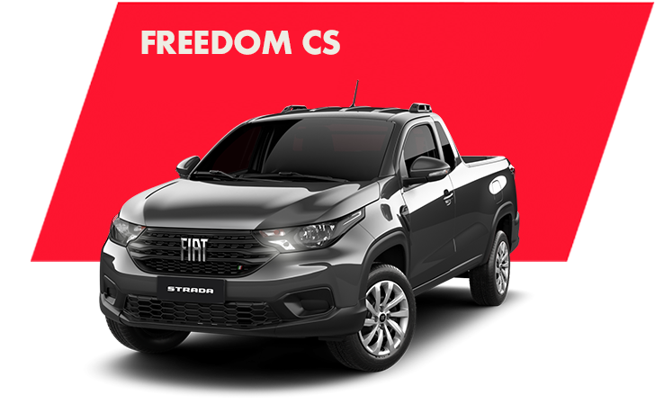 Fiat Strada Freedom cabina simple gris