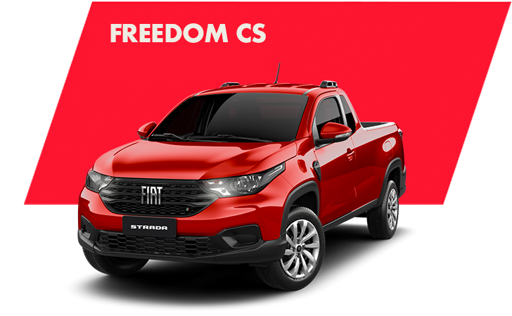 Fiat Strada Freedom cabina simple roja