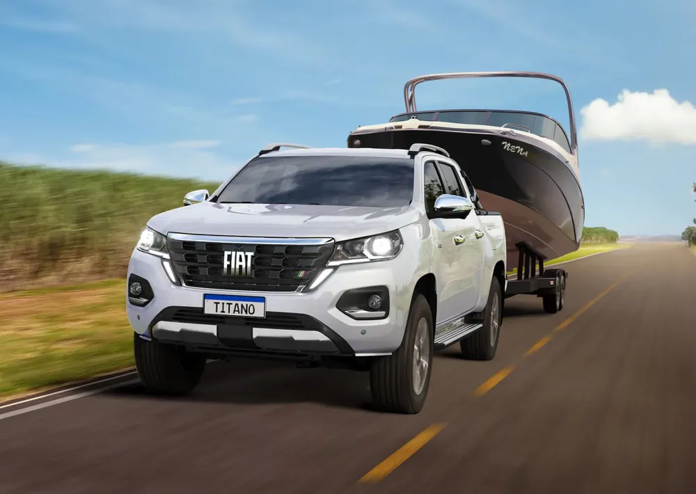 Fiat Titano descenso en pendiente