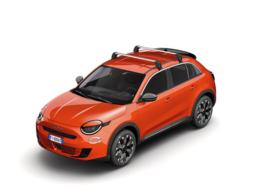 Fiat 600 Barras de techo transversales