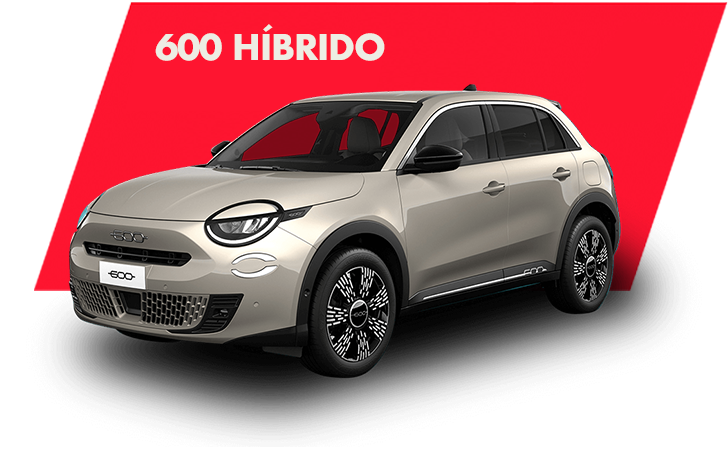 Fiat 600 híbrido crema